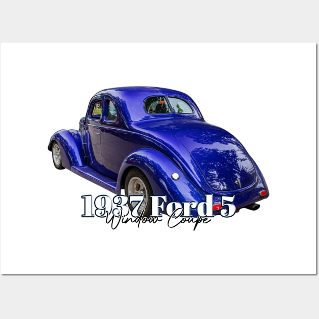 1937 Ford 5 Window Coupe Wall Art by Gestalt Imagery